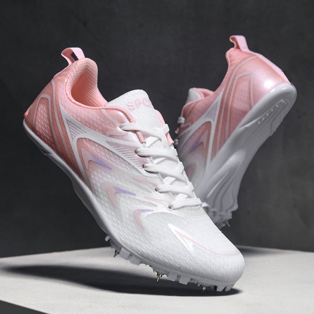 ChiVerve Track and Field Shoes for Men Women 8 Spikes Boys and Girls Kids Running Racing Shoes