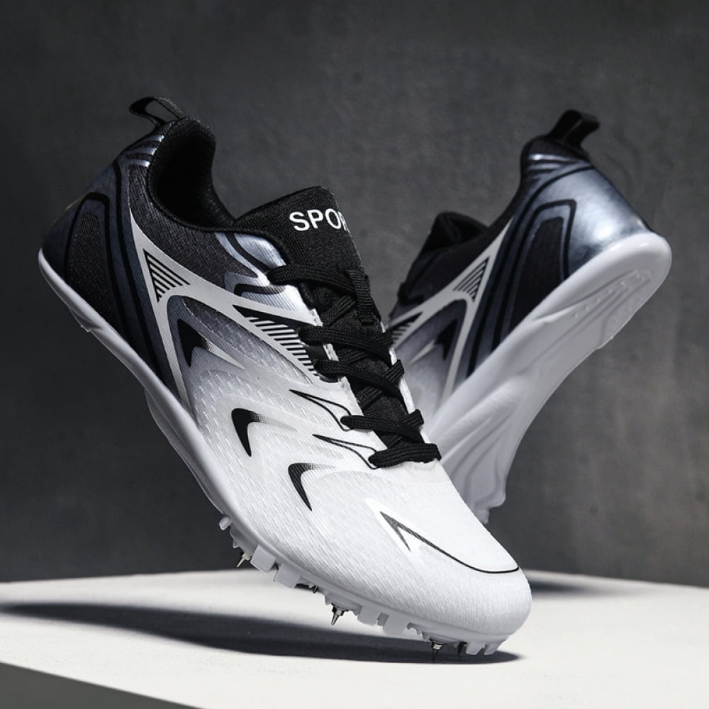 ChiVerve Track and Field Shoes for Men Women 8 Spikes Boys and Girls Kids Running Racing Shoes
