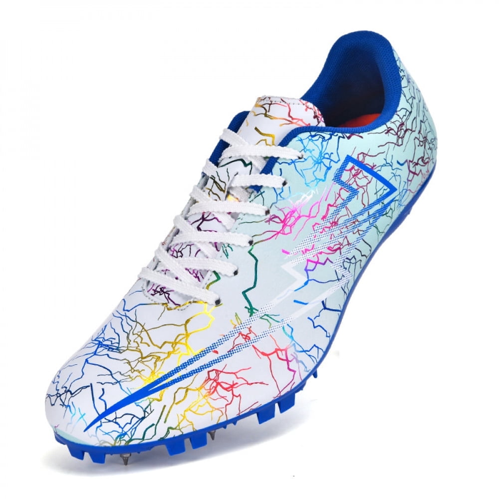 ChiVerve Track and Field Shoes for Men Women 8 Spikes Boys and Girls Kids Running Racing Shoes
