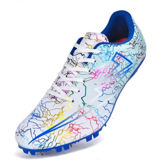 ChiVerve Track and Field Shoes for Men Women 8 Spikes Boys and Girls Kids Running Racing Shoes