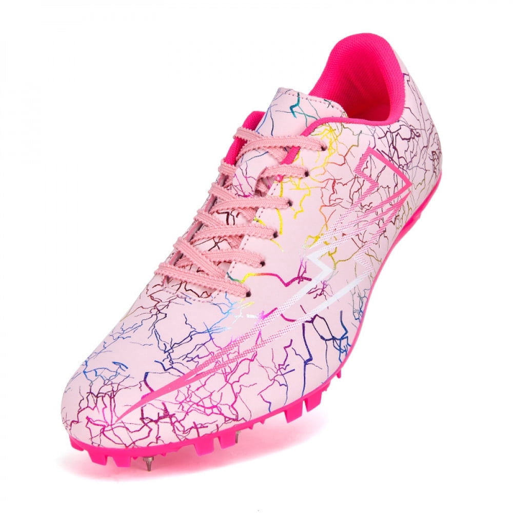 ChiVerve Track and Field Shoes for Men Women 8 Spikes Boys and Girls Kids Running Racing Shoes