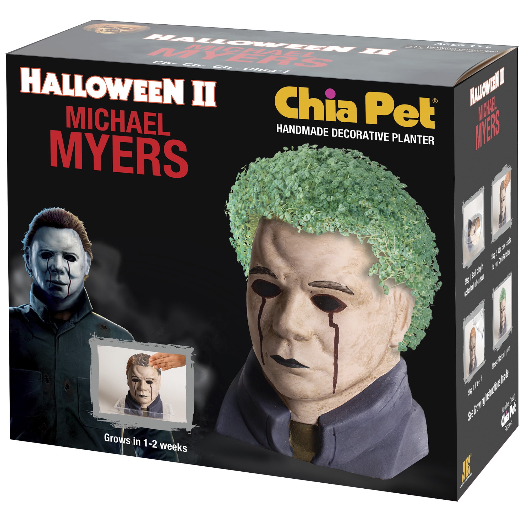 Chia Chia Pet PlanterMichael Myers Decorative Indoor Flower Ceramic