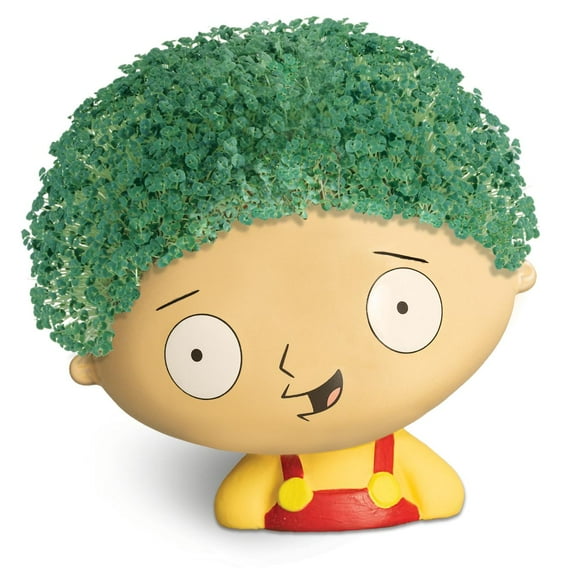 Family Guy Stewie Chia Pet Handmade Decorative Planter by JEI