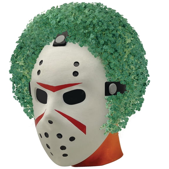 Friday the 13th Jason Vorhees Chia Pet Handmade Decorative Planter by JEI