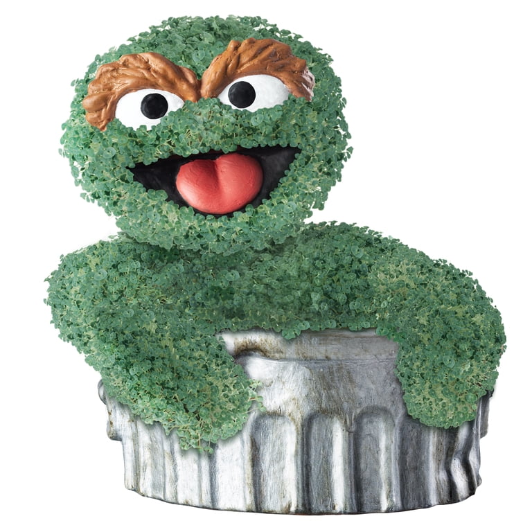 Sesame Street Oscar the Grouch Chia Pet Handmade Planter - Walmart.com