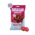 thumbnail image 1 of Smash Foods Gluten-Free Vegan Snack Bites (Raspberry), Protein & Energy, 8-Pack, 1 of 6