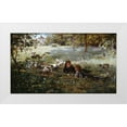 thumbnail image 1 of Chialiva, Luigi 14x10 White Modern Wood Framed Museum Art Print Titled - Summer Afternoon, 1 of 4