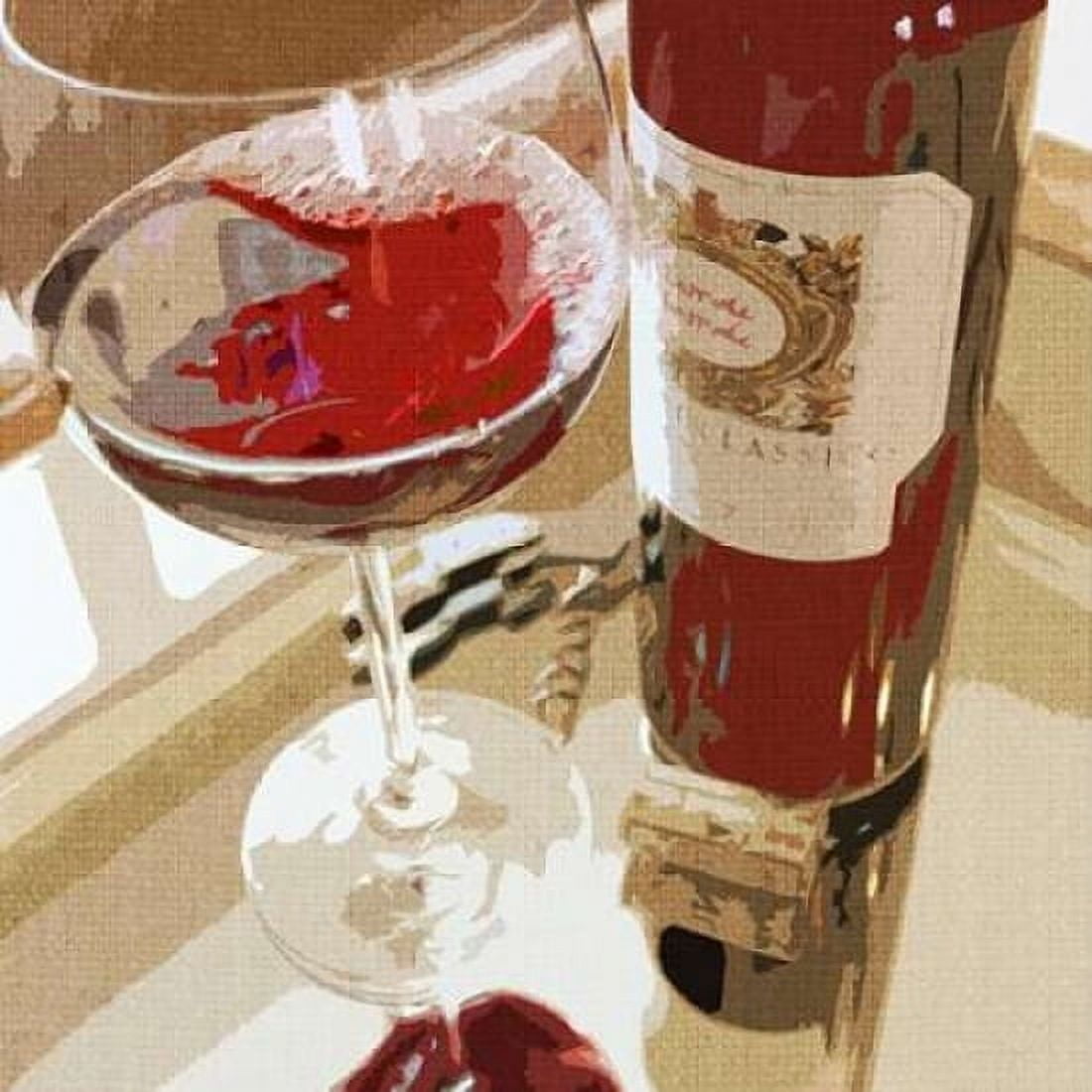 Chianti Please Canvas Art - Lisa Wolk (24 x 24)