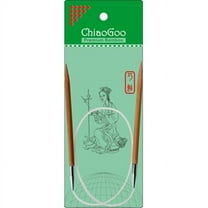 ChiaoGoo 24 Inch Bamboo and Wood Circular Knitting Needles (Tip Sizes US- to US-5)