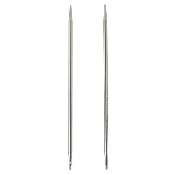 ChiaoGoo 4 Inch (1 cm) TWIST Lace Stainless Steel Knitting Needle Interchangeable Tips (All Sizes)