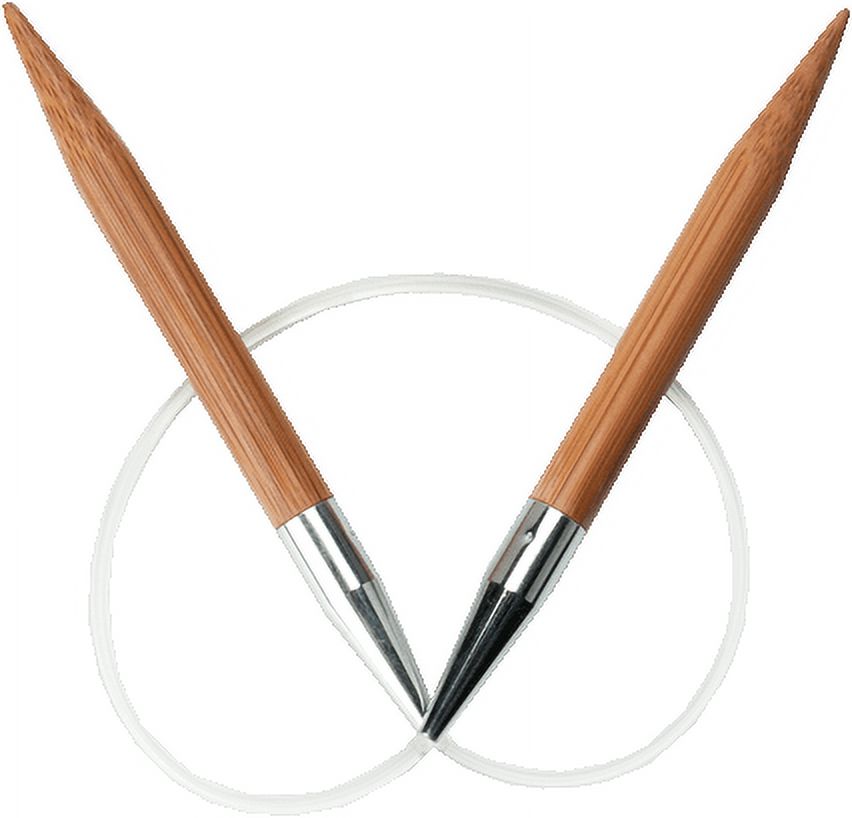 ChiaoGoo Bamboo Circular Knitting Needles: 9 Inch (23 cm) Cable: Size US-0  (2 mm) 