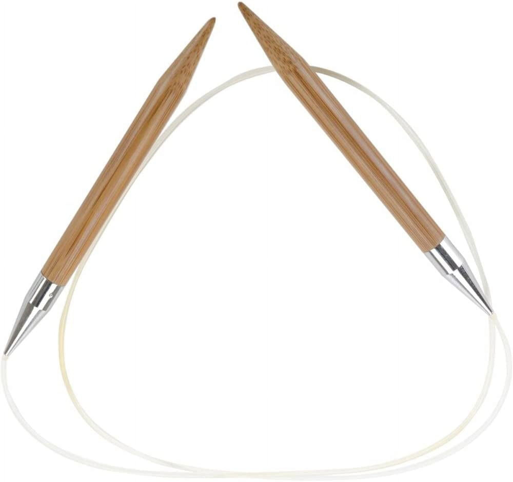 ChiaoGoo Circular 40 inch (102cm) Bamboo Dark Patina Knitting Needle