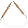 ChiaoGoo Circular 40 inch (102cm) Bamboo Dark Patina Knitting Needle