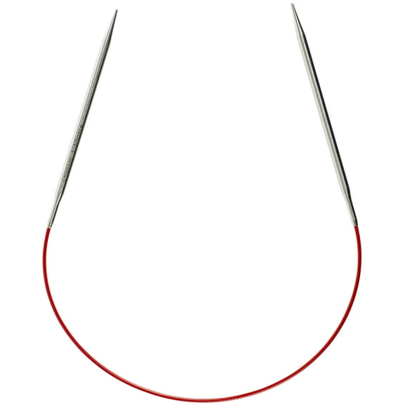 ChiaoGoo Red Lace Stainless Circular Knitting Needles 16" -Size 5/3.75mm
