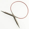 thumbnail image 1 of ChiaoGoo Stainless Steel Red Lace Circular Knitting Needles; 47" (120 cm); US 3 (3.25 mm), 1 of 5