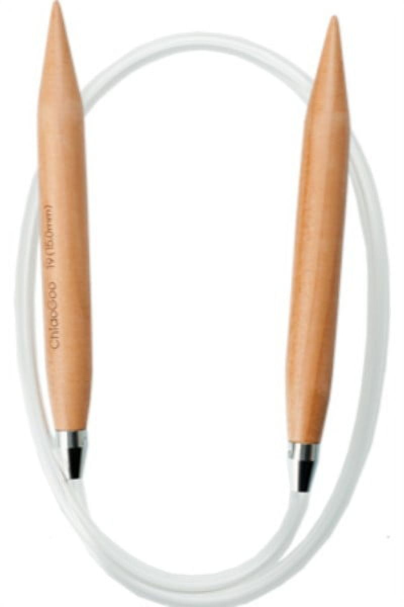 ChiaoGoo Bamboo Circular Knitting Needles: 40 Inch (100 cm) Cable: Size  US-2.5 (3 mm) 