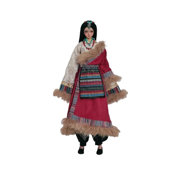 Chiara 1/3 Bjd Doll ETibetan Girl In The Grassland Art Figure Dolls For 1/3 Bjd Clothes Ball Jointed Doll Bjd