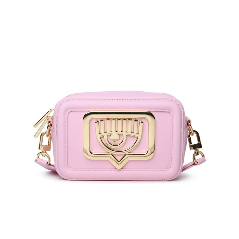 Chiara Ferragni Woman Eyelike Pink Polyester Bag Walmart