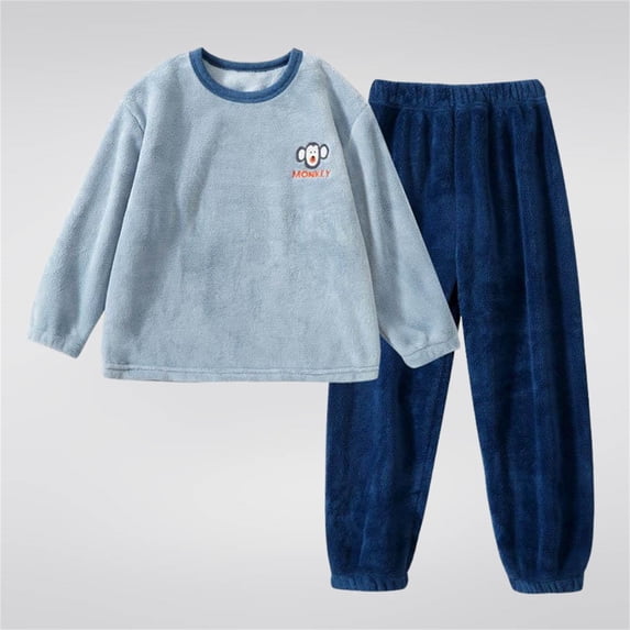 Chibenne Boys Girls Fleece Sweatshirt and Joggers Set, 2-Piece Set Winter Clothes Size 3T