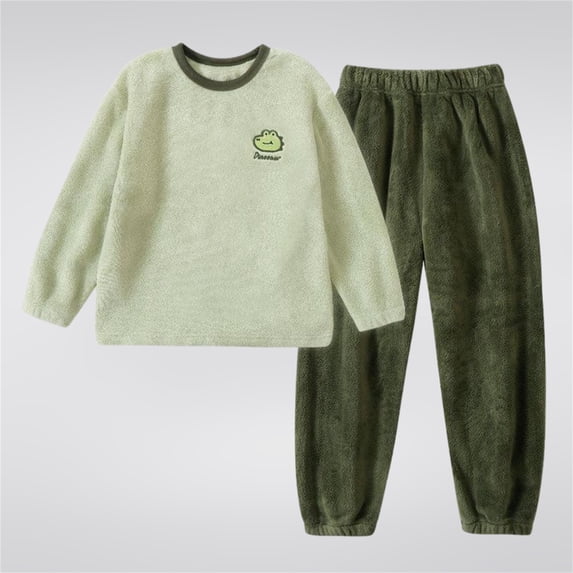 Chibenne Boys Girls Fleece Sweatshirt and Joggers Set, 2-Piece Set Winter Clothes Size 5T
