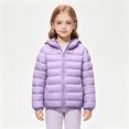 thumbnail image 1 of Chibenne Children Down Jackets with Zipper, Lightweight Winter Coat for Boys Girls Kids Outerwear for Cold Weather, Daily, Casual Wear, Gift, Warm Hooded Jacket Size 4T, 1 of 4