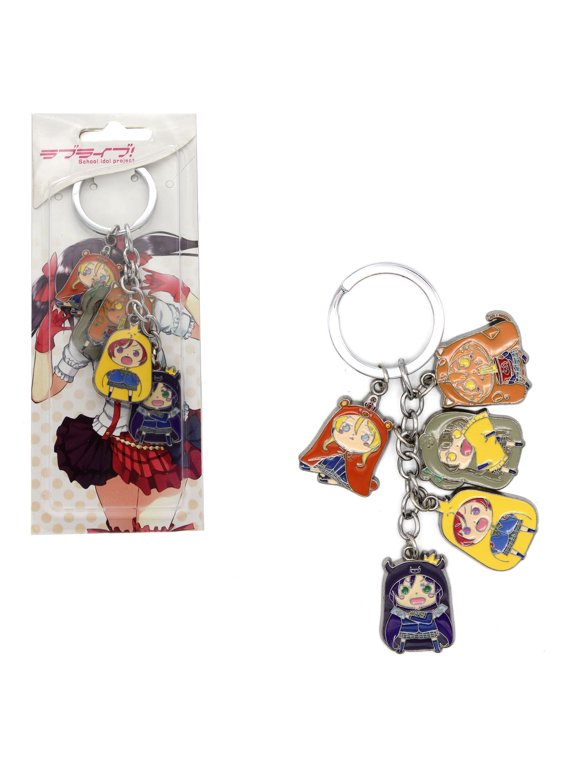 Chibi Characters - Love Live! 1" Keychain 5 pc. Pendant