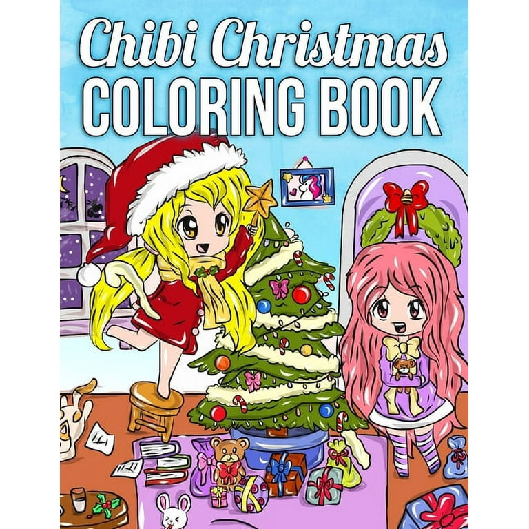 Kawaii Anime Coloring Book: Cute Anime Coloring Books For Teens Girls,  Teenagers And Adults - With Adorable Anime & Manga Characters And Scenes To  (Paperback)