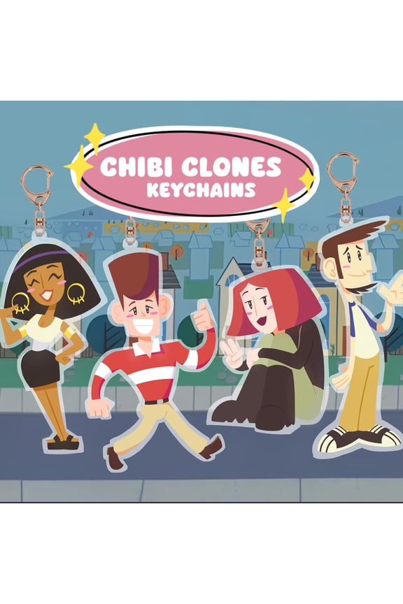 Chibi Clones: Clone High Keychains (1 keychain)