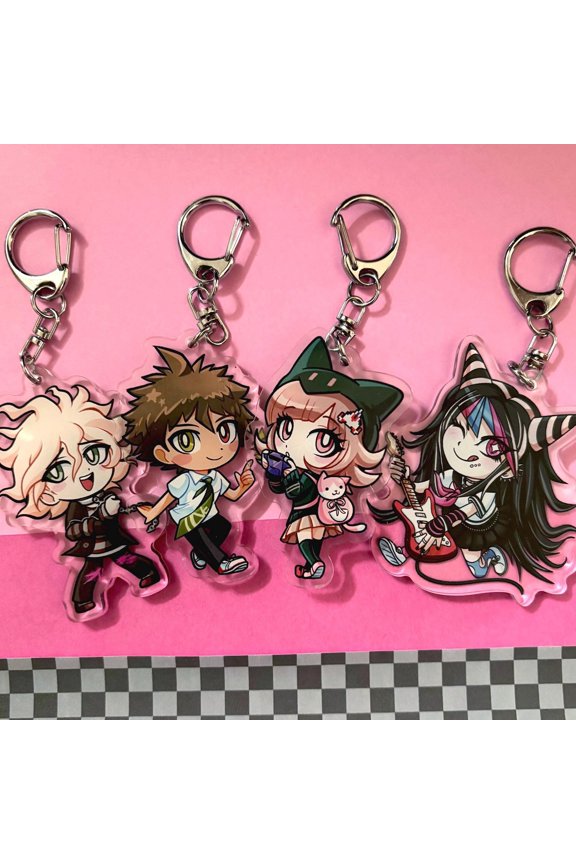 Chibi DR2 2.5 Inch Double Sided Acrylic Charm Keychain (1 keychain)
