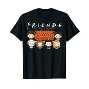 Chibi Friends Sofa Squad Graphic Tee - Trendy and Playful Shirt for Enthusiasts