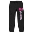 thumbnail image 1 of Chibi Godzilla Adult Unisex Black Graphic Sweatpants- M, 1 of 1