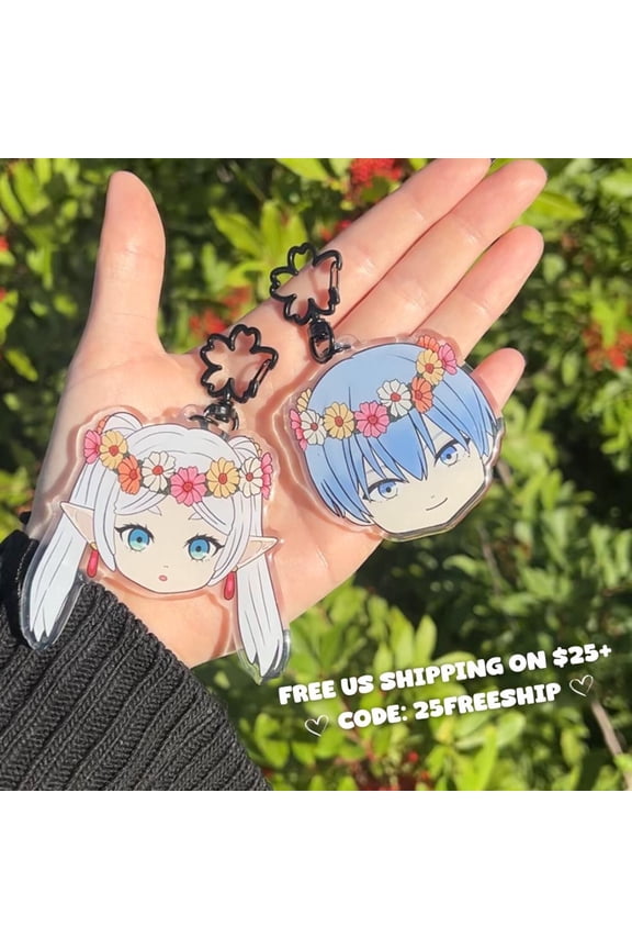 Chibi Hero keychain 1 pack | Anime keychain 1 pack for Frieren Fans, Fanart, Charm, random 1 pack