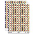 thumbnail image 1 of Chibi Husky Dog Holding Mail Envelope 200+ Round Stickers - Rainbow - Matte Finish - 0.50" Size, 1 of 3