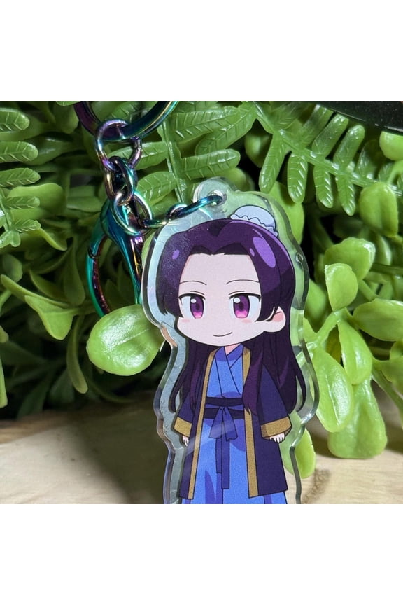 Chibi J Character keychain 1 pack: Double Sided Acrylic Charm