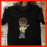 Sharpsooter Chibi Jesper Fahey Six Of Crows Sharpshooter Pistoleer Art Unisex T ...