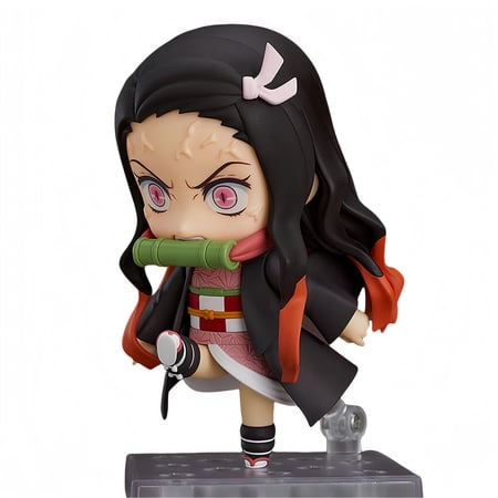 Chibi Kamado Nezuko Anime Statue, Swap Facial Expression Desktop Collectible Decor