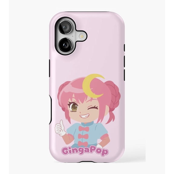 Chibi Magical Girl Aurora Anime Tough Case for iPhone 11 12 13 14 15 16 17