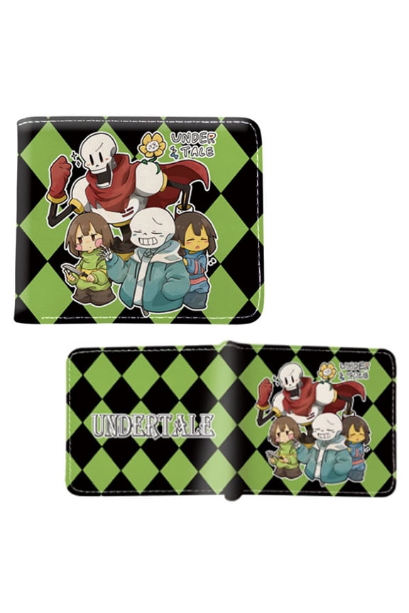 Chibi Main Characters - Undertale 4x5" Bi-Fold Wallet