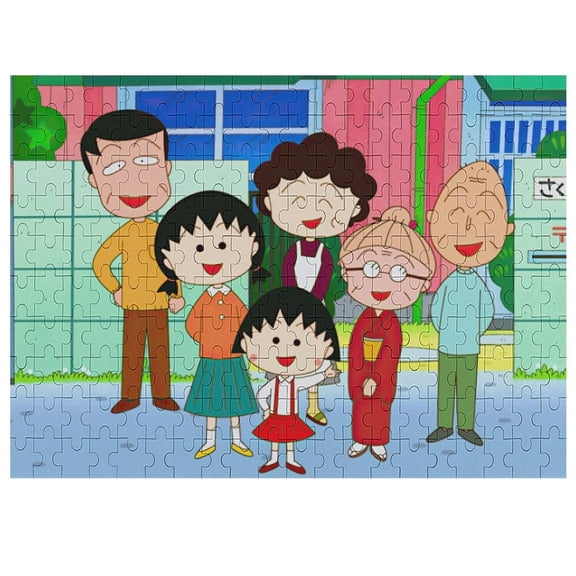 Chibi Maruko-chan Jigsaw Puzzle 35/70/120/200/300/500/1000 Piece Gift