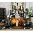 thumbnail image 1 of Chibi Medieval Armored Knight Of The Cross Templar Crusader Figurines Set of 4, 1 of 3