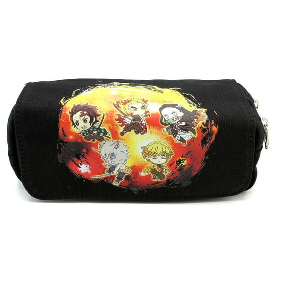 Chibi Mugen Train - Demon Slayer 7x4" Clutch Pencil Bag