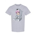 thumbnail image 1 of Chibi Shark Girl T-Shirt Women -Image by Shutterstock, Female Medium, 1 of 2