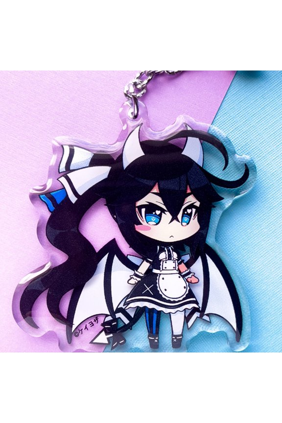 Chibi Sleepy Character 2.5-Inch 3D Epoxy Charm