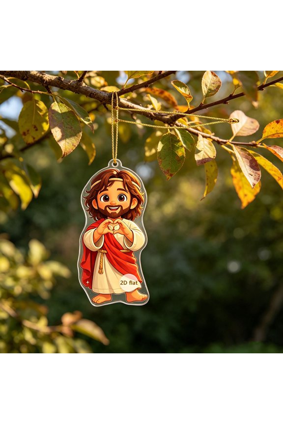Chibi Smiling Pendant, Easter 2D Acrylic Heart Gesture Design Chibi Smiling Pendant, Cute Cartoon for Easter Easter 2D Pendant, Acrylic Smiling Charm for Keychain, Bag, Easter Decor, Gift, Souvenir.