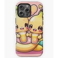 thumbnail image 1 of Chibi Twin Banana Sticker Cute Art - Gift Idea Phone N7477 Phone Case for iPhone 17 16 15 14 13 12 11 Pro Max, 1 of 2
