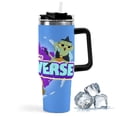 thumbnail image 1 of Chibiverse-theme Insulated Stainless Steel Tumbler with Handle Gifts For Family Friends Fans and Straw Fits in Standard Cup Holder 40 OZ, 1 of 6