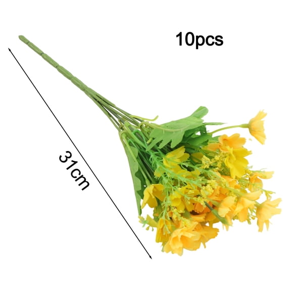 Chic 28 Heads Silk Daisy Bunch: Perfect For Weddings & Home Decor!