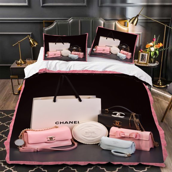 Chic 3-Piece Duvet Cover Set with Elegant Design Featuring Stylish s and Accessories Perfect for Bedrooms