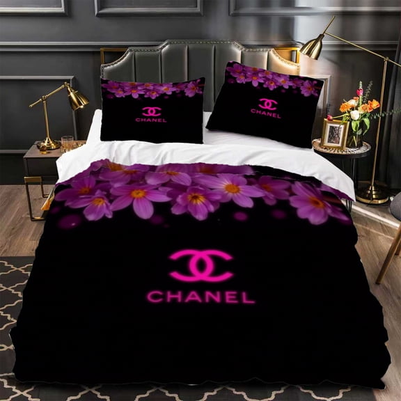 Chic 3-Piece Duvet Cover Set with Floral Pattern Modern Elegance for Your Bedroom Decor