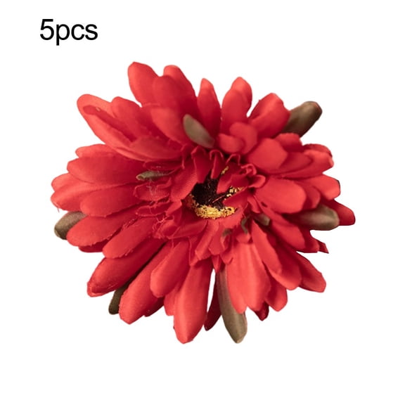 Chic 5Pcs Artificial Sunflower Bouquets: Effortless Home Decor Elegance!